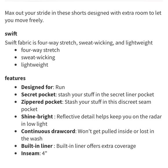 NWOT Lululemon Hotty Hot Shorts ll Seawheeze 2019 | Size 6 - Picture 11 of 12